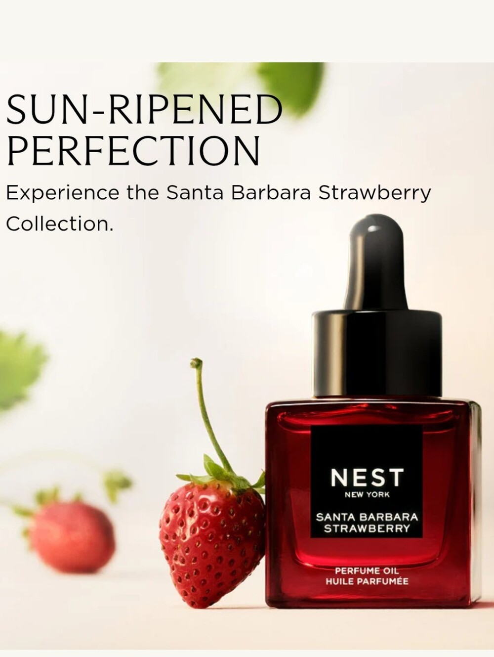 Nest Strawberry Paraben Sulphate Free Perfume Oil 30 Ml